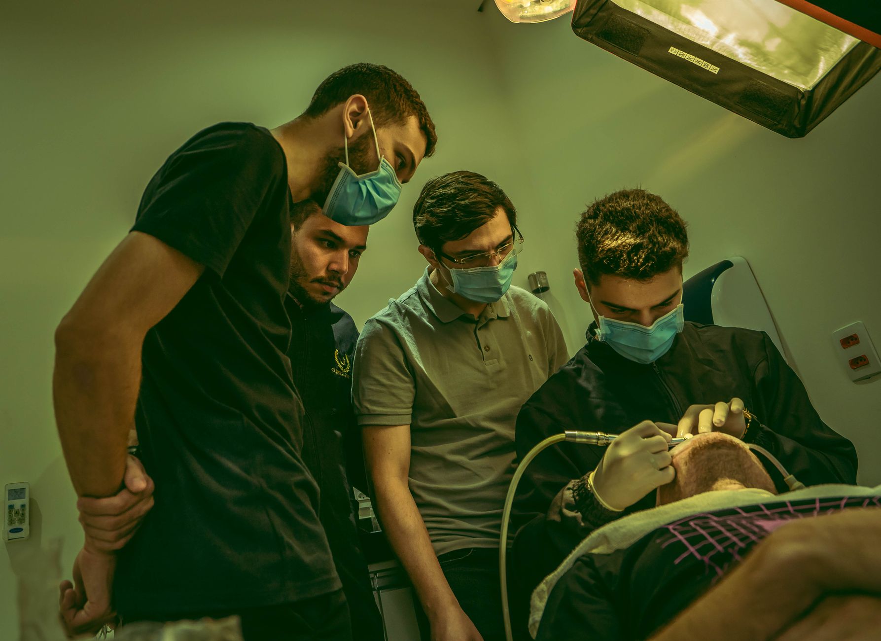 dental team in Courtenay clinic