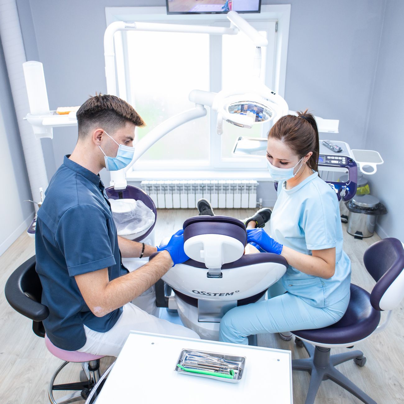 dental hygienist headshot in clinic